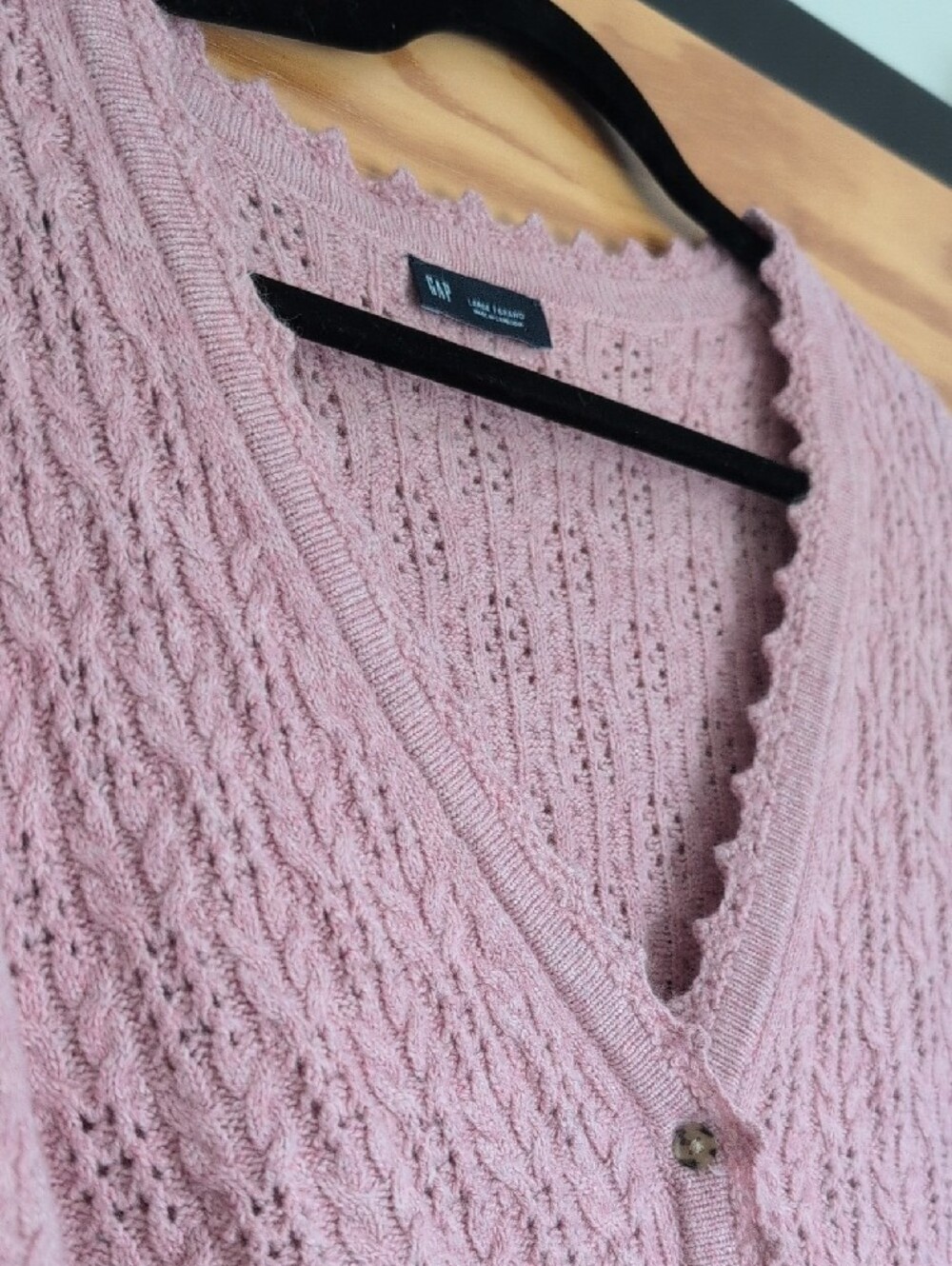GAP Knit Button-Up Cardigan - Picture 3 of 7